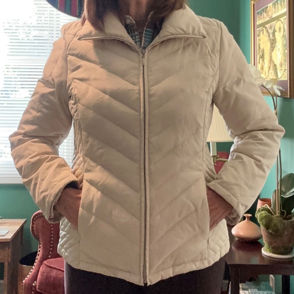 Women's Winter Down Feather Coat Size Large